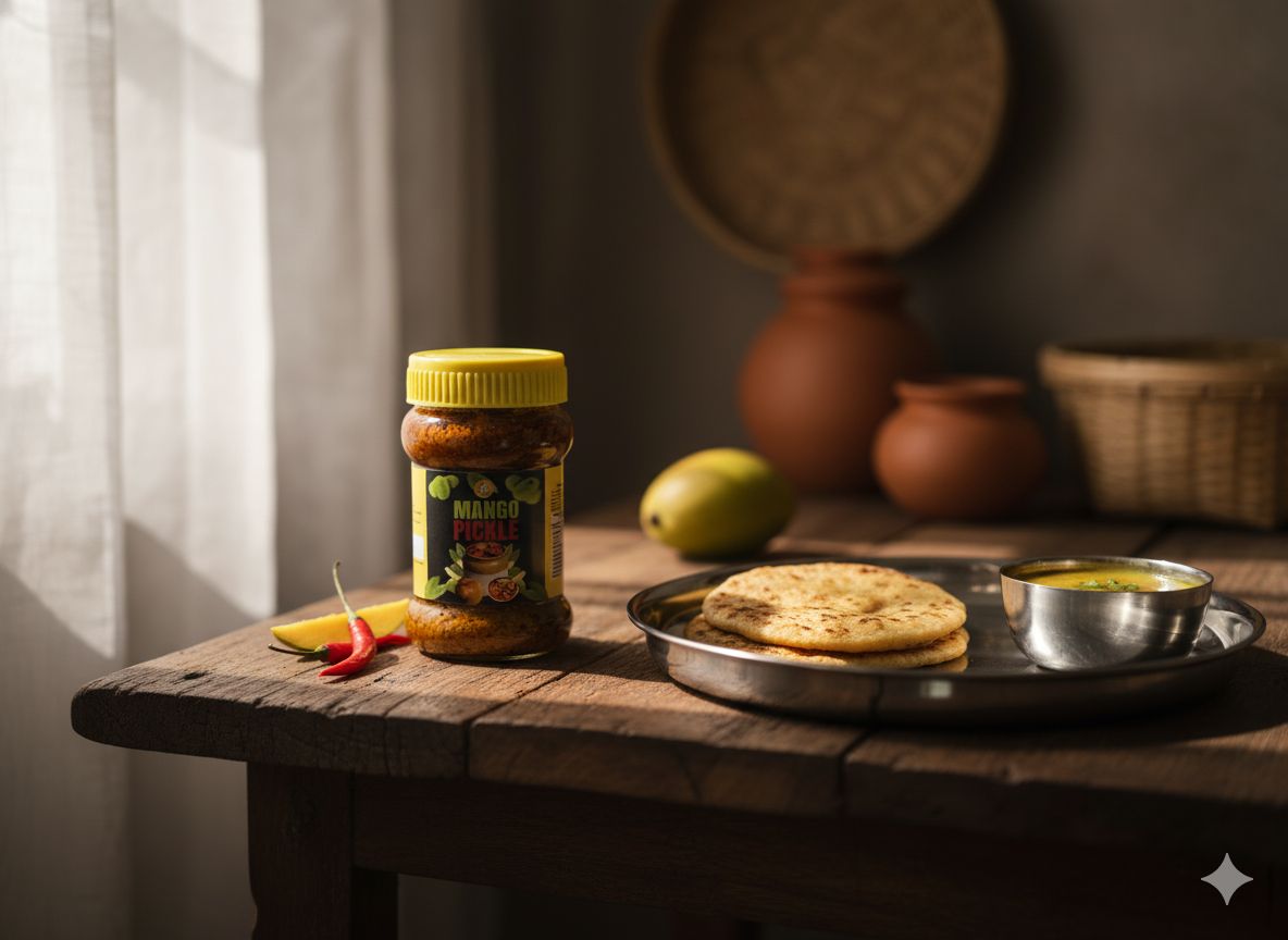 🍋➡️🥭 PAPA KA ACHAR – MANGO PICKLE (AAM KA ACHAR)